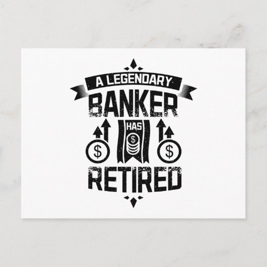 Een legendarische bakker is met pensioen gegaan briefkaart (Voorkant)