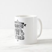 Een legendarische bakker is met pensioen gegaan koffiemok (Voorkant rechts)