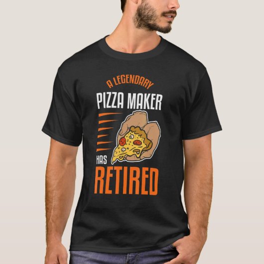 Een legendarische Pizza Maker heeft Pizza Making b T-shirt (Voorkant)