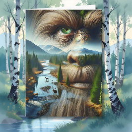 Een legendarische verjaardag gewenst | Bigfoot Kaart