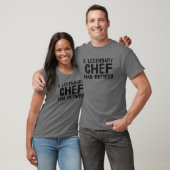 EEN LEGENDARY CHEF HEEFT DE Funny Retirement Cook  T-shirt (Unisex)