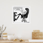 Een legende in zijn eigen geest poster (Keuken)