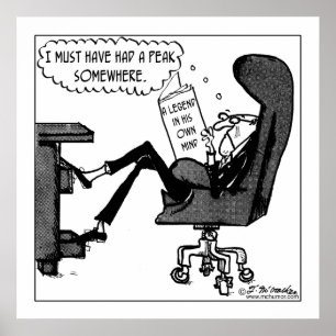 Een legende in zijn eigen geest poster