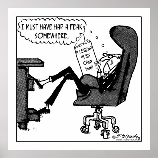 Een legende in zijn eigen geest poster (Voorkant)