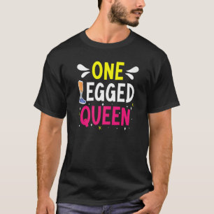 Een Legged Queen Amputation Amputee Disability Wan T-shirt