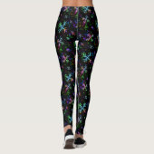 Een legging met sterren. (Achterkant)