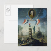 Een legoir van de Revolutie Briefkaart (Voorkant / Achterkant)