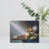 Een legoir van het menselijk leven briefkaart (Staand voorkant)