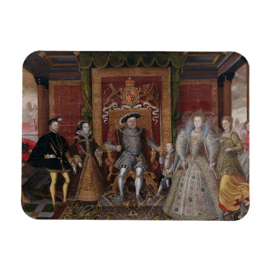 Een legory van de Opvolger van de Tudor: De famili Magneet (Horizontaal)