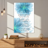 Een leidend licht: poëtisch eerbetoon aan mama poster