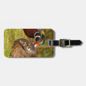 Een lekker moment tussen houten eenden in de Bosse Bagagelabel (Voorkant horizontaal)