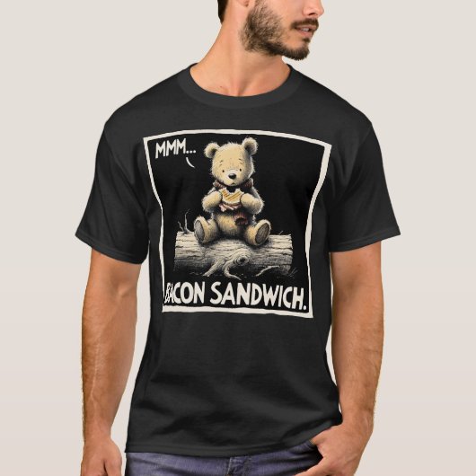 Een lekkere Bacon Sandwich T-shirt (Voorkant)