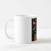 Een lekkere cup voor Halloween. Koffiemok (Links)