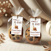 Eén lekkere koek! Eerste verjaardagsfeestje Cadeaulabel