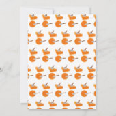 Een lekkere taart uitnodiging 1e verjaardag Cute (Achterkant)