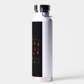Een lelijk kerstpatroon waterfles (Links)