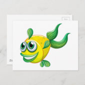 Een lelijke vis briefkaart (Voorkant / Achterkant)