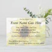 Eén Lemon Gele Zonnebloem Kaart (Staand voorkant)