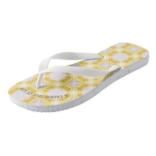 Een Lemon Slice Of Life Teenslippers (Schuin)