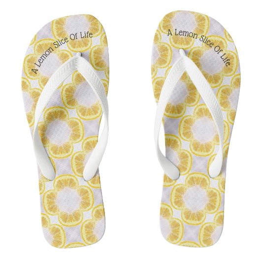 Een Lemon Slice Of Life Teenslippers (Voetbed)