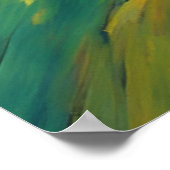 Een Lemur in de Sterrennacht Poster (Hoek)