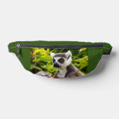 Een lemur van Madagaskar op heuptasje (Liggend)