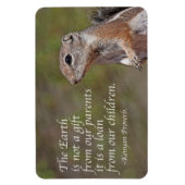 Een lening van onze kinderen magneet (Verticaal)