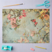 Een lente-ephemera-serie ontwerp #2 tissuepapier (Craft)