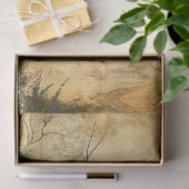 Een lente-ephemera-serie ontwerp #3 tissuepapier (Geschenk)