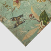 Een lente-ephemera-serie ontwerp #4 tissuepapier (Detail)