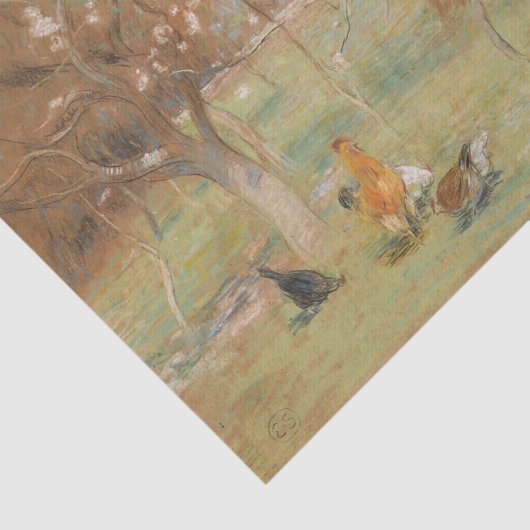 Een lente-imitatie van Edward Stott Tissuepapier (Detail)