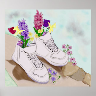 Een lente in je stap poster