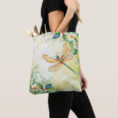 Een lente libel tote bag (Dichtbij)
