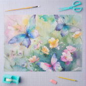 Een lente vlinder serie ontwerp #14 tissuepapier (Craft)