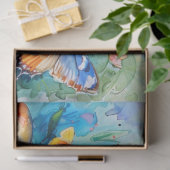 Een lente vlinder serie ontwerp #18 tissuepapier (Geschenk)