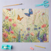 Een lente vlinder serie ontwerp #20 tissuepapier (Craft)