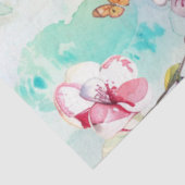 Een lente vlinder serie ontwerp #3 tissuepapier (Detail)