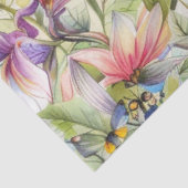 Een lente vlinder serie ontwerp #4 tissuepapier (Detail)