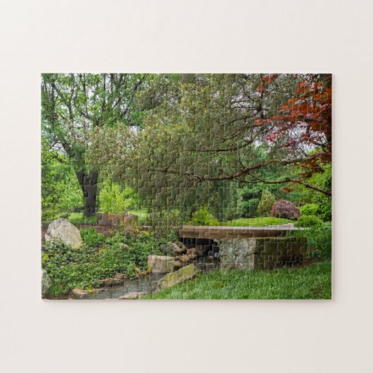 Een lente wandeling legpuzzel (Horizontaal)