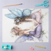 Een lenteachtige fee-serie ontwerp #2 tissuepapier (Craft)