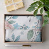 Een Lentebloemendesign #5 Tissuepapier (Geschenk)