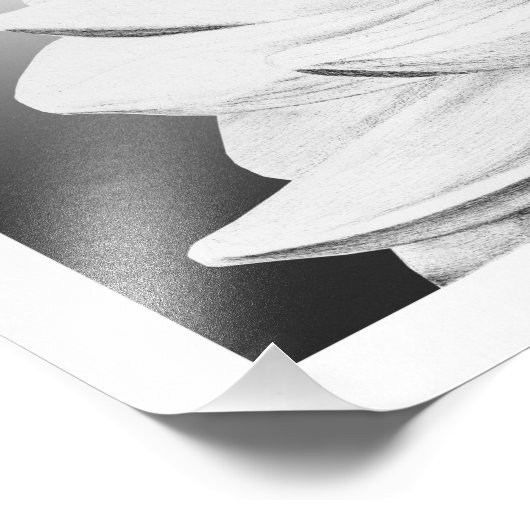 Een lenteverbarsting (met grens) foto afdruk (Hoek)