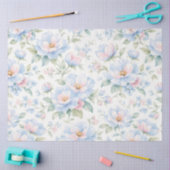 Een Lentig Bloemig Ontwerp #1 Tissuepapier (Craft)