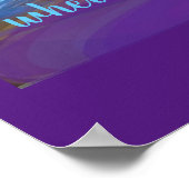 Een leraar beïnvloedt de integriteit poster (Hoek)