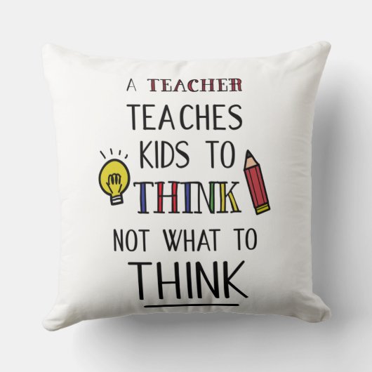 Een leraar leert kinderen om niet te denken wat te kussen (Achterkant)