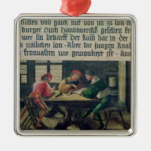 Een leraar metalen ornament