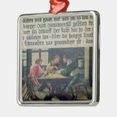 Een leraar metalen ornament (Links)