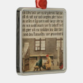 Een leraar metalen ornament (Rechts)