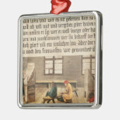 Een leraar metalen ornament (Links)