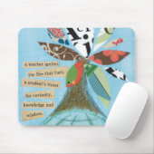 Een leraar ontbrandt het vuur... Muismat (Met muis)